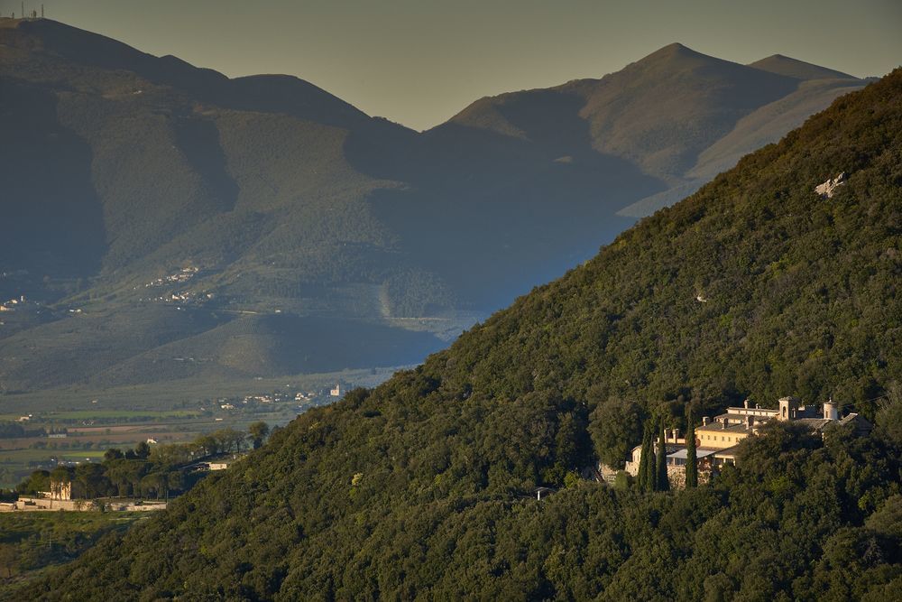 Residenza D'Epoca Eremo Delle Grazie Hotell Monteluco Exteriör bild